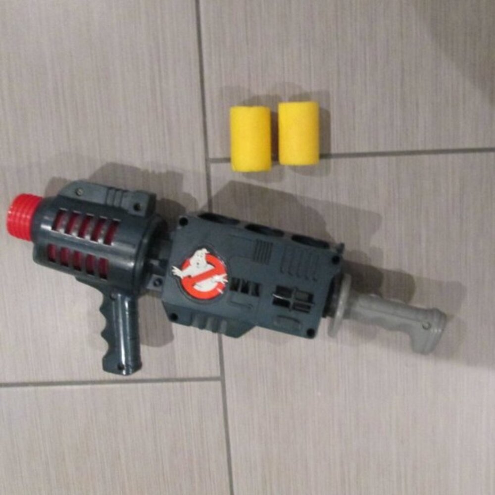 80s COSPLAY Vintage 1984 GHOSTBUSTERS GHOST POPPER Toy Gun with 2 bullets WORKS